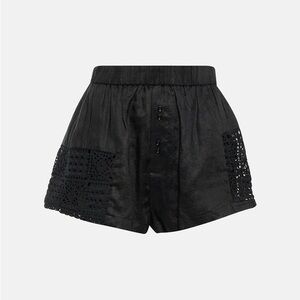 NWT SIR Reyure patchwork cotton shorts